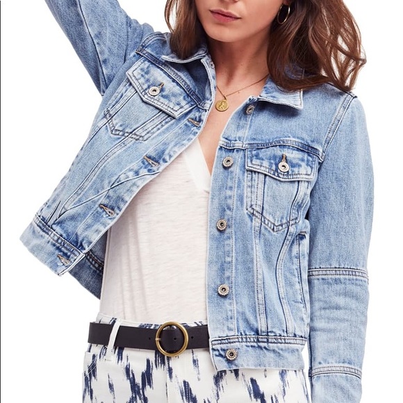 Free People Denim Jacket - Picture 2 of 3